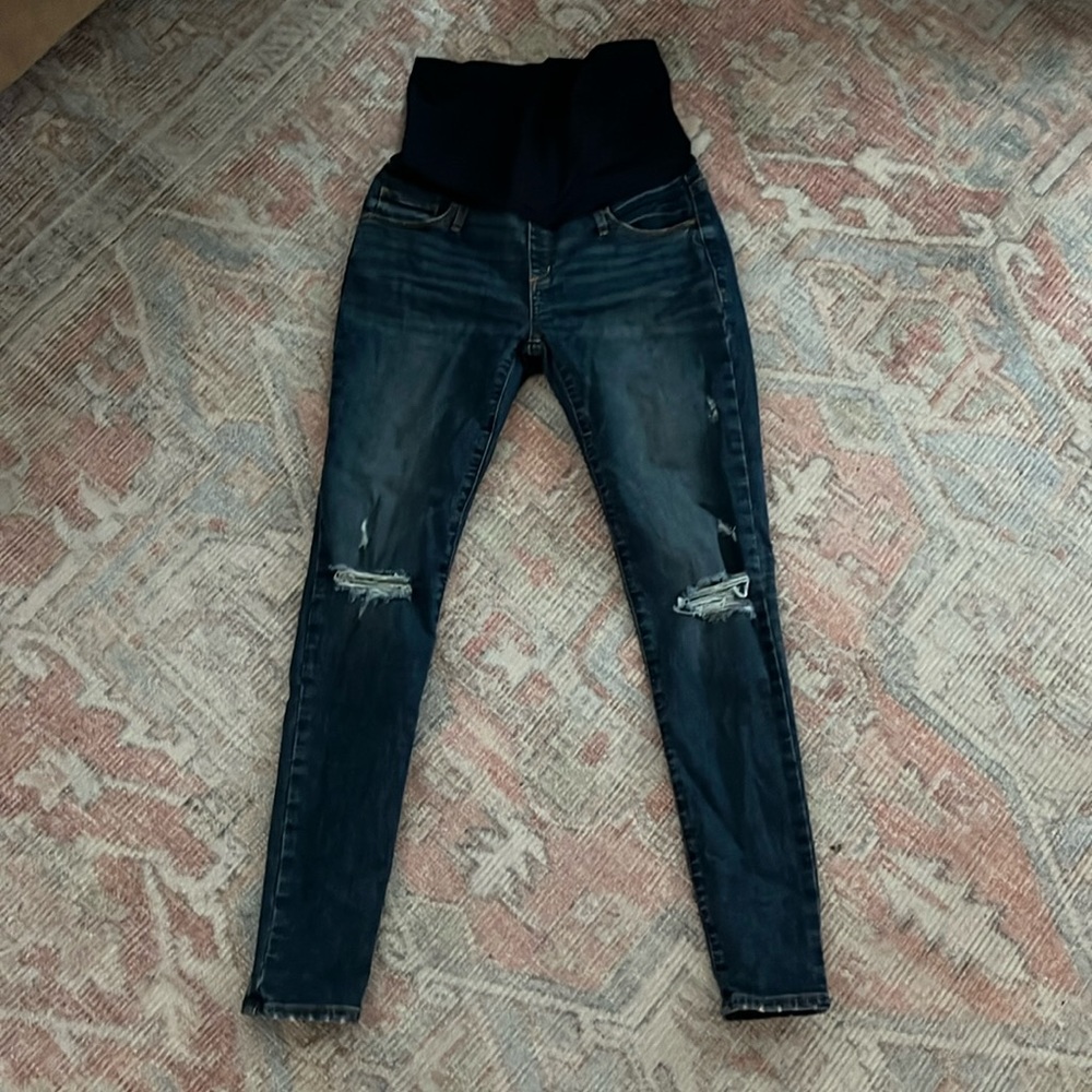 Gap, size 27/4 (R), maternity jeggings